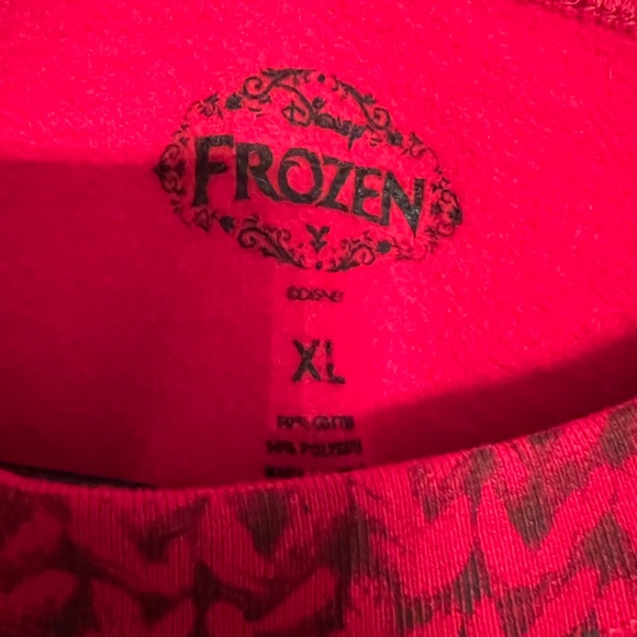 !!SOLD!! Red XL Olaf Holiday Sweater - Picture 5 of 6